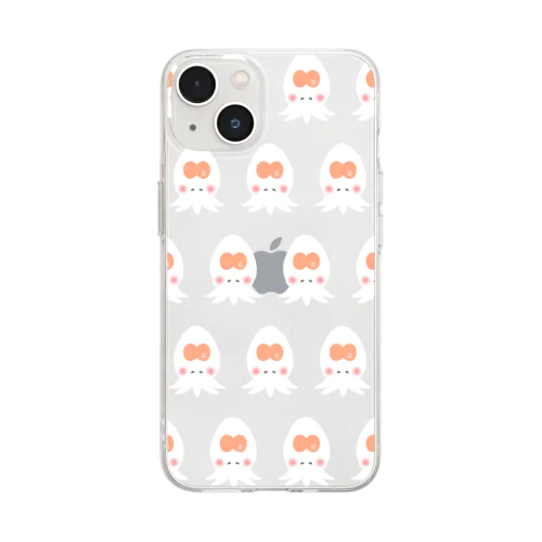 ヤマタロウヤドリツノムシさん大集合❗️ Soft Clear Smartphone Case