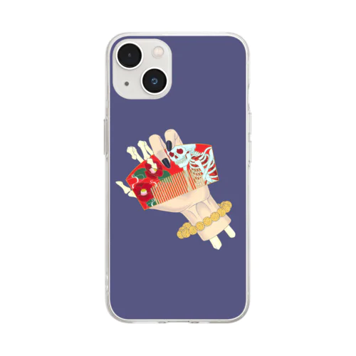 櫛 Soft Clear Smartphone Case