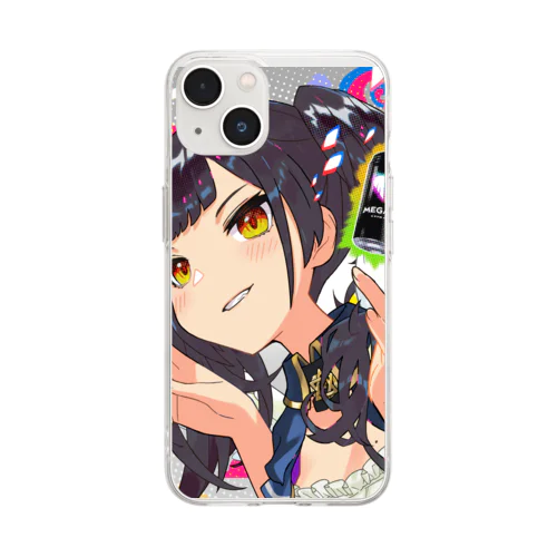 megami#4248 collection Soft Clear Smartphone Case