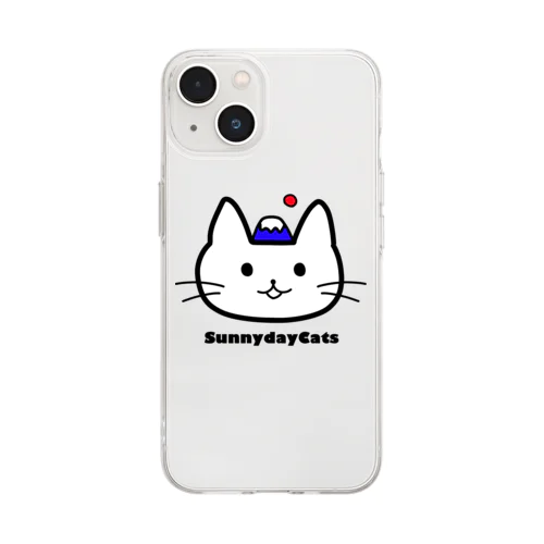 SunnydayCats ソフトクリアスマホケース