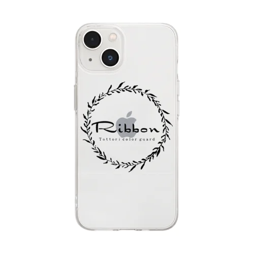 Tottori color guard Ribbon  Soft Clear Smartphone Case