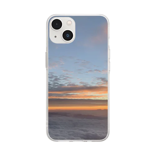 sea ​​of ​​clouds no.2 Soft Clear Smartphone Case