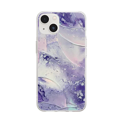 純潔と平和 Soft Clear Smartphone Case