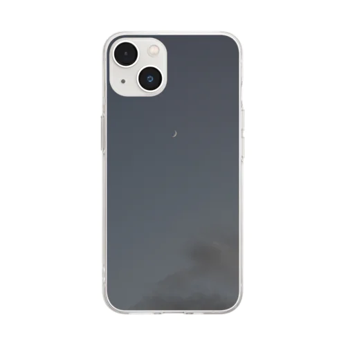 moon  Soft Clear Smartphone Case