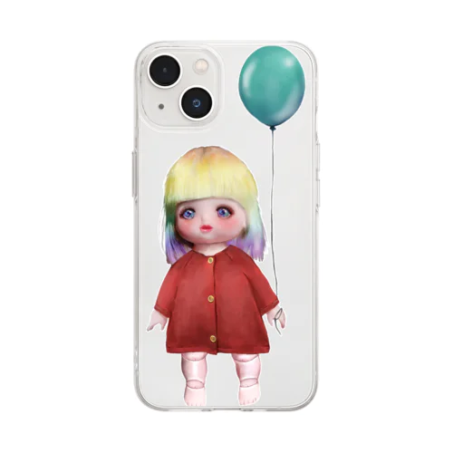 お人形さんシリーズ Soft Clear Smartphone Case
