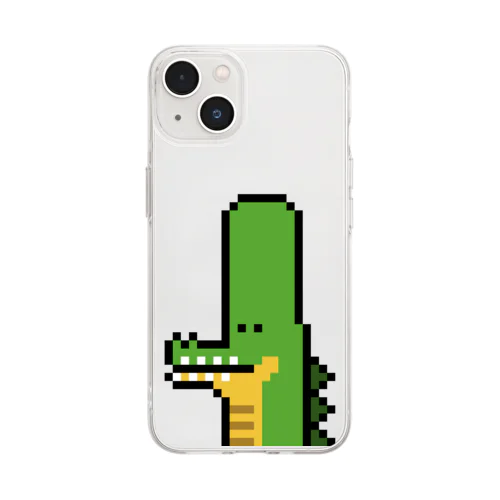 #61 CROCODILE Soft Clear Smartphone Case