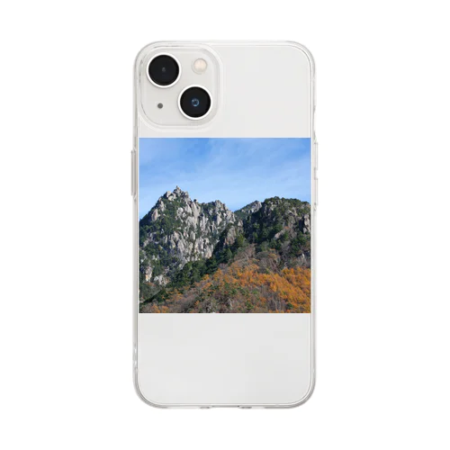 瑞牆山 - Mt.Mizugaki - Soft Clear Smartphone Case