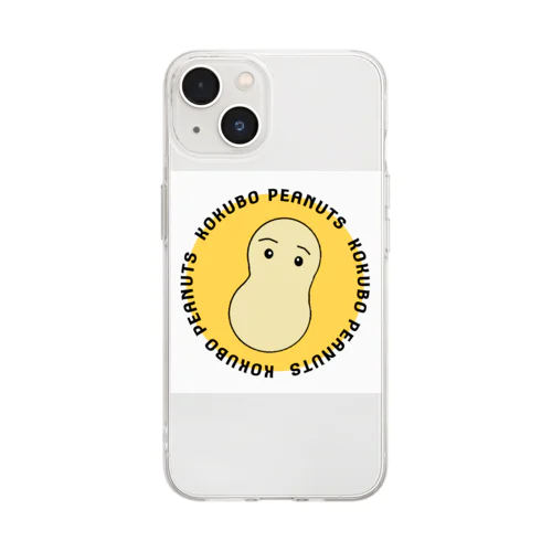 コクボピーナッツ Soft Clear Smartphone Case