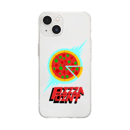 Pizza Point Soft Clear Smartphone Case