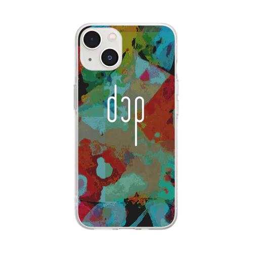 dcpロゴ Soft Clear Smartphone Case