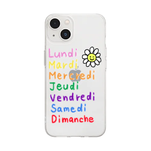 semaine Soft Clear Smartphone Case