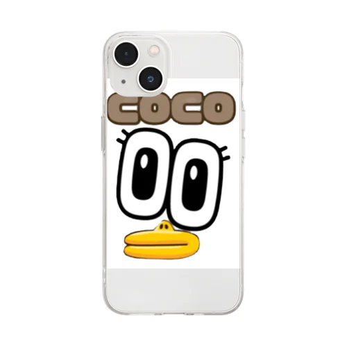 cocoちゃん Soft Clear Smartphone Case