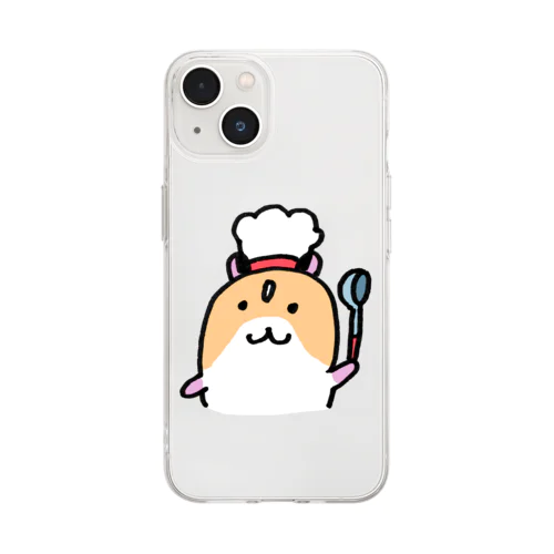 くっきんぐおこめちゃん Soft Clear Smartphone Case