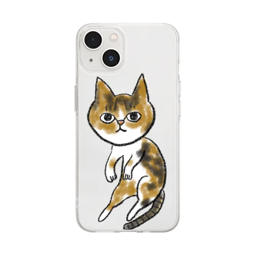 かわいいさち Soft Clear Smartphone Case