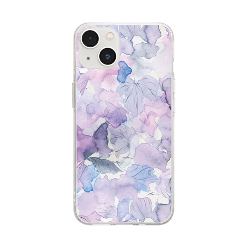 ajisai Soft Clear Smartphone Case