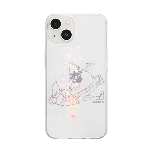 フォーリンラブ中 Soft Clear Smartphone Case