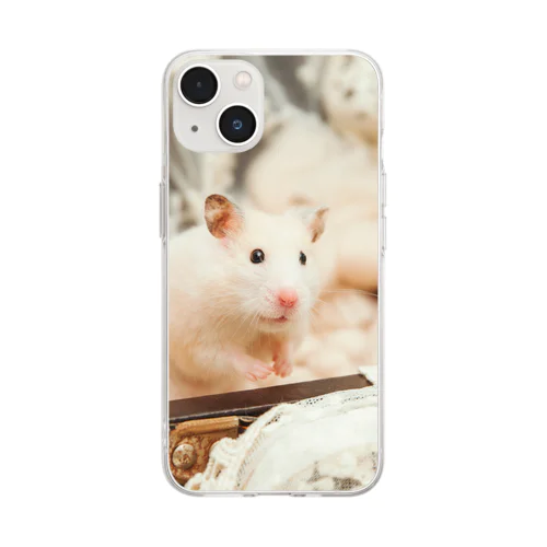 おこげ Soft Clear Smartphone Case