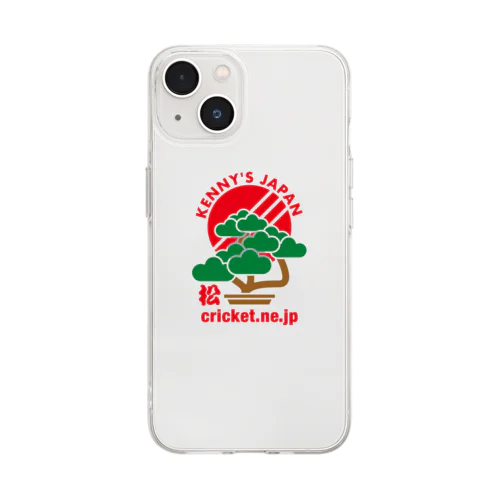 Kenny's Japan Cricket 盆栽_01 Soft Clear Smartphone Case