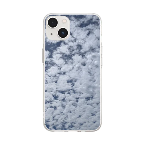 いつでも空と雲 Soft Clear Smartphone Case