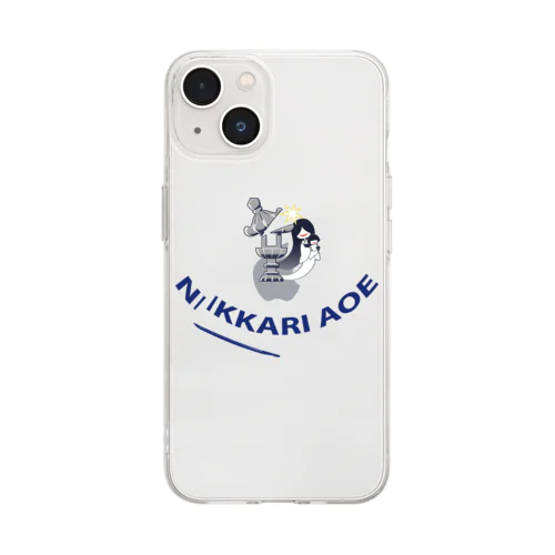 ニッカリ青江オリジナルグッズ Soft Clear Smartphone Case