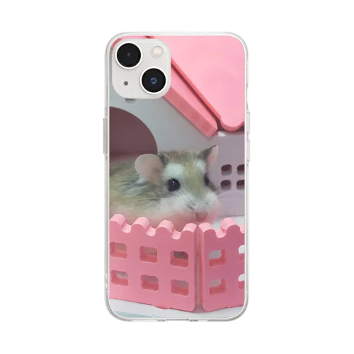 ぷるぷる『ロボ玉』🐹 Soft Clear Smartphone Case