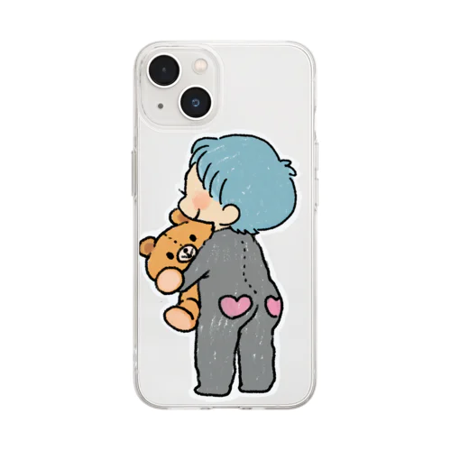 かぼパンちゃん Soft Clear Smartphone Case