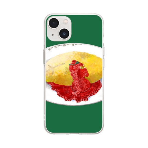 Princess　Omelet～オムレット姫～ Soft Clear Smartphone Case