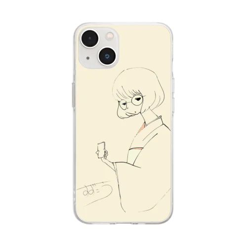 娘とすまあとふぉん Soft Clear Smartphone Case