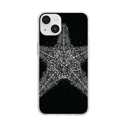 "Dot.Dot."#008 Starfish Soft Clear Smartphone Case