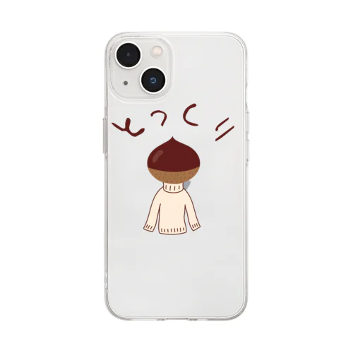 とっくりくん Soft Clear Smartphone Case