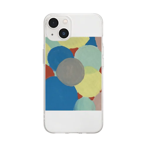 pompom Soft Clear Smartphone Case