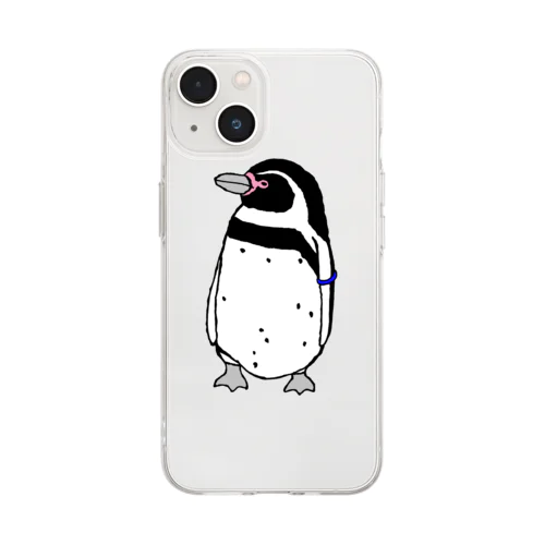 ぼーっとフンボさん Soft Clear Smartphone Case