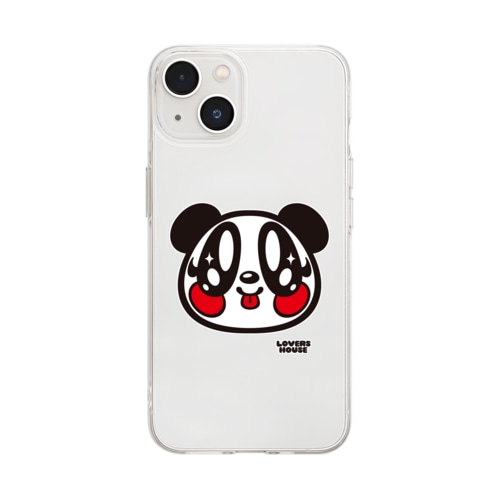 LOVERS HOUSE顔だけメリー Soft Clear Smartphone Case