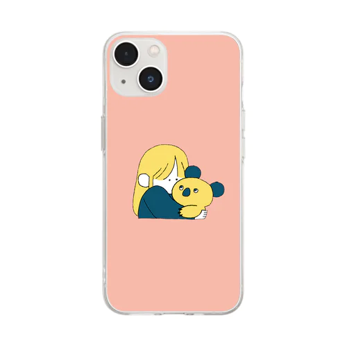 だっこ Soft Clear Smartphone Case