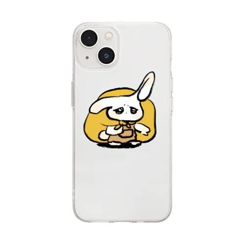 リスコーン星人 Soft Clear Smartphone Case