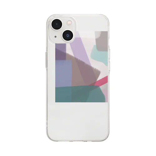 moca mint berry Soft Clear Smartphone Case