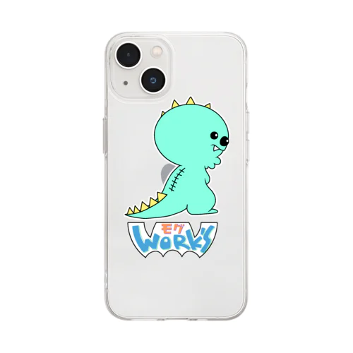 背面パドラス Soft Clear Smartphone Case