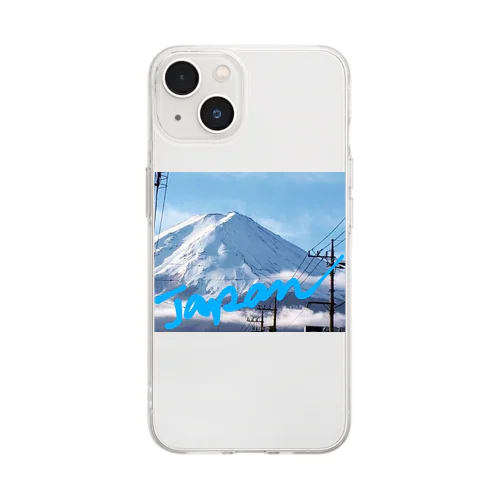 Mt.Fuji（富士山） Soft Clear Smartphone Case