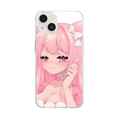 ことみんちゃん Soft Clear Smartphone Case