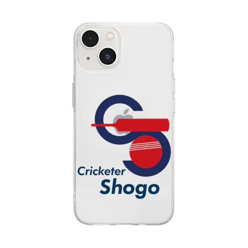 クリケット日本代表の木村昇吾選手のGODDS Soft Clear Smartphone Case