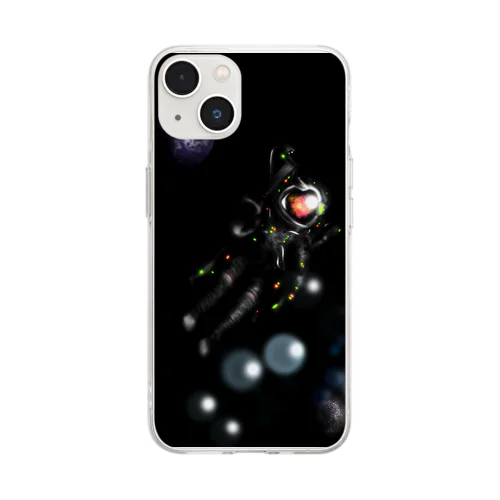 astronaut Soft Clear Smartphone Case