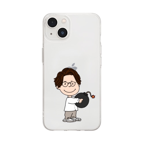 ぼんべ💣 Soft Clear Smartphone Case