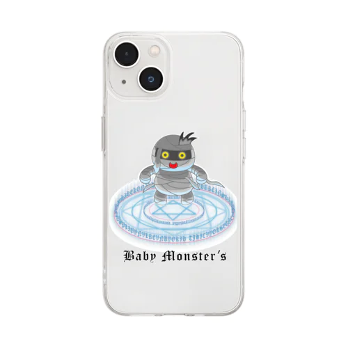 Baby　Monster’ｓ「ミイラ君」 Soft Clear Smartphone Case