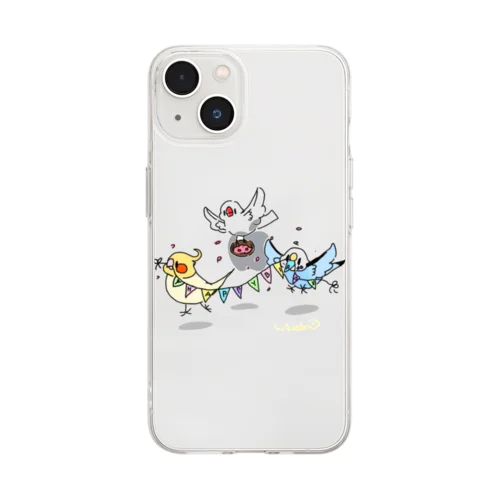 HAPPYBIRD Soft Clear Smartphone Case