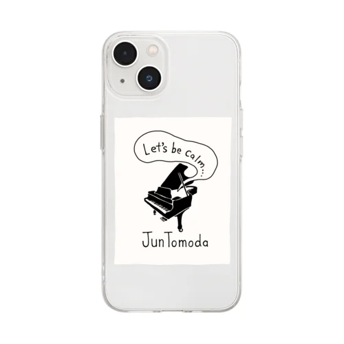 友田ジュン🎹　designed by Akira Kudo Soft Clear Smartphone Case