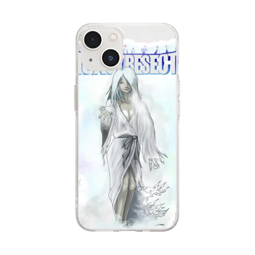 雪娘×モンセクロゴ使徒雪 Soft Clear Smartphone Case