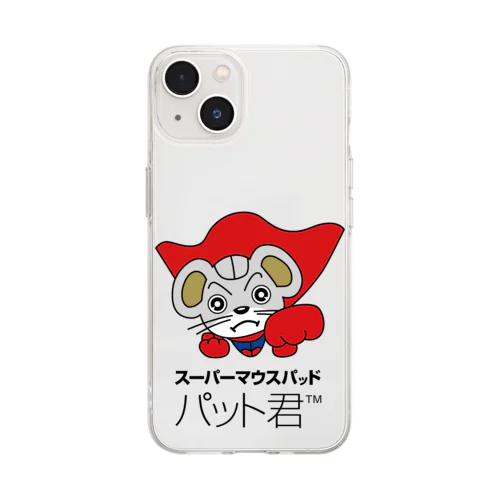 パット君 Soft Clear Smartphone Case