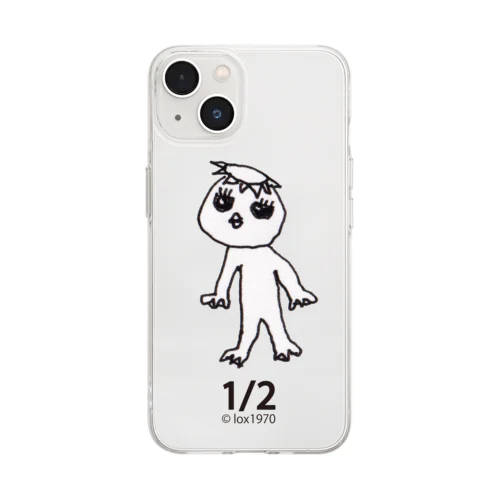 かっぱ 1/2 Soft Clear Smartphone Case