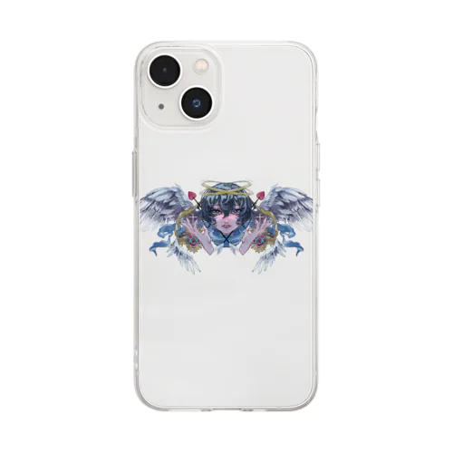 アムール Soft Clear Smartphone Case