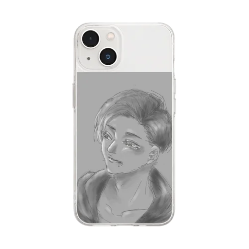 少年 Soft Clear Smartphone Case